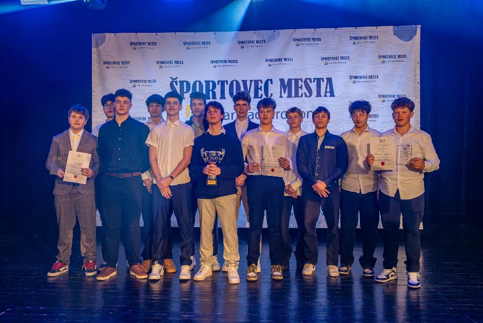 Na podujatí Športovec mesta mali zastúpenie aj naši hokejisti