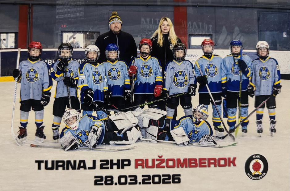 Šakalíci z predprípravky ukázali na turnaji v Ružomberku odhodlanie bojovať až do posledného hvizdu